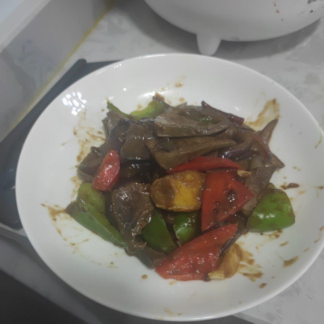 嫩炒猪肝