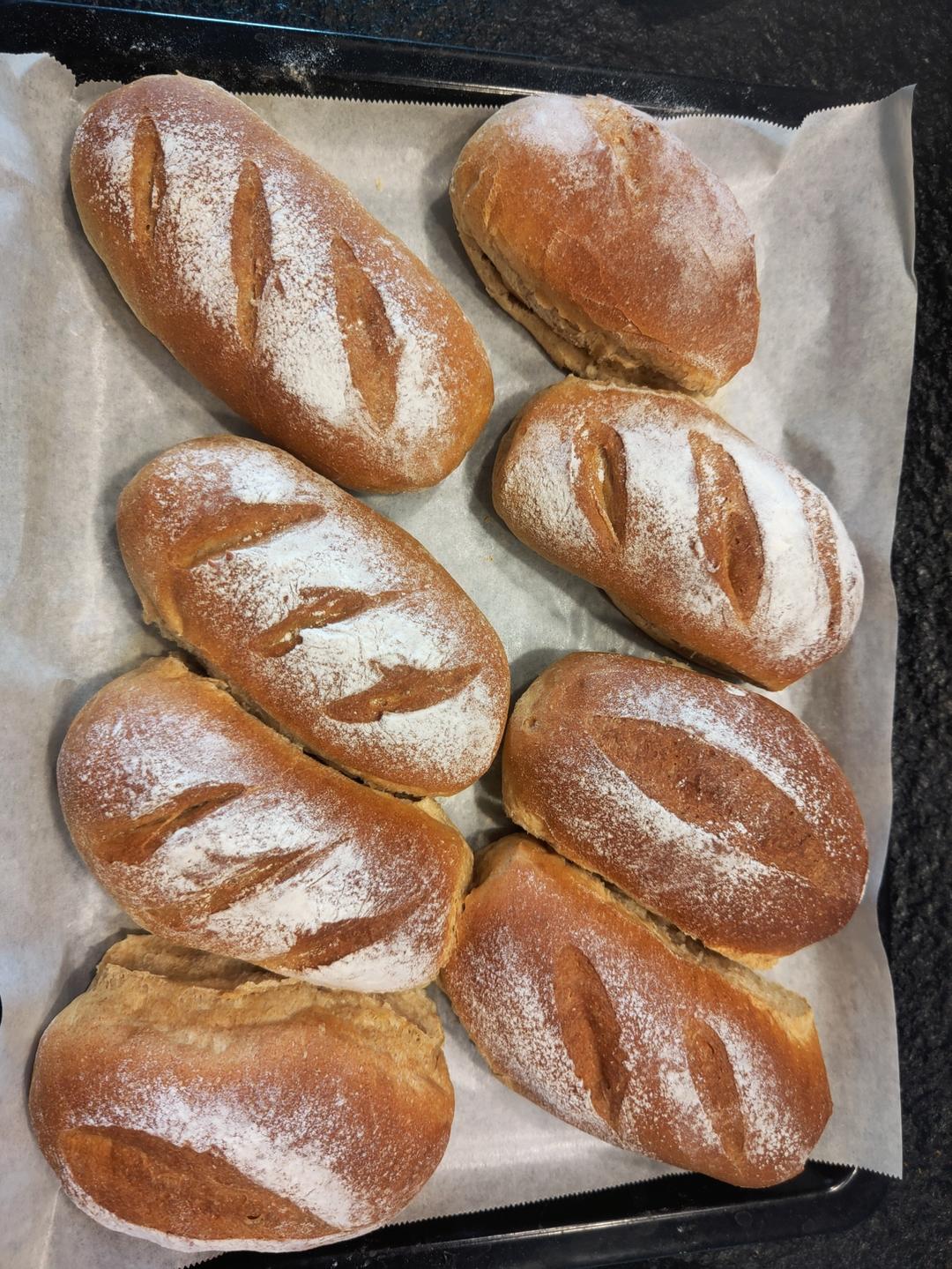 口感非常好的50%全麦主食餐包