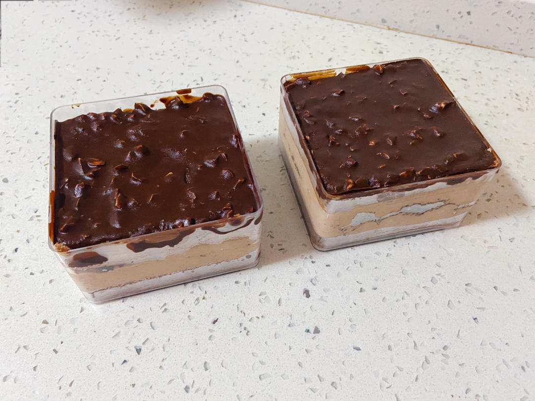 爆款甜品❗️梦龙脆皮盒子蛋糕，四重美味叠加