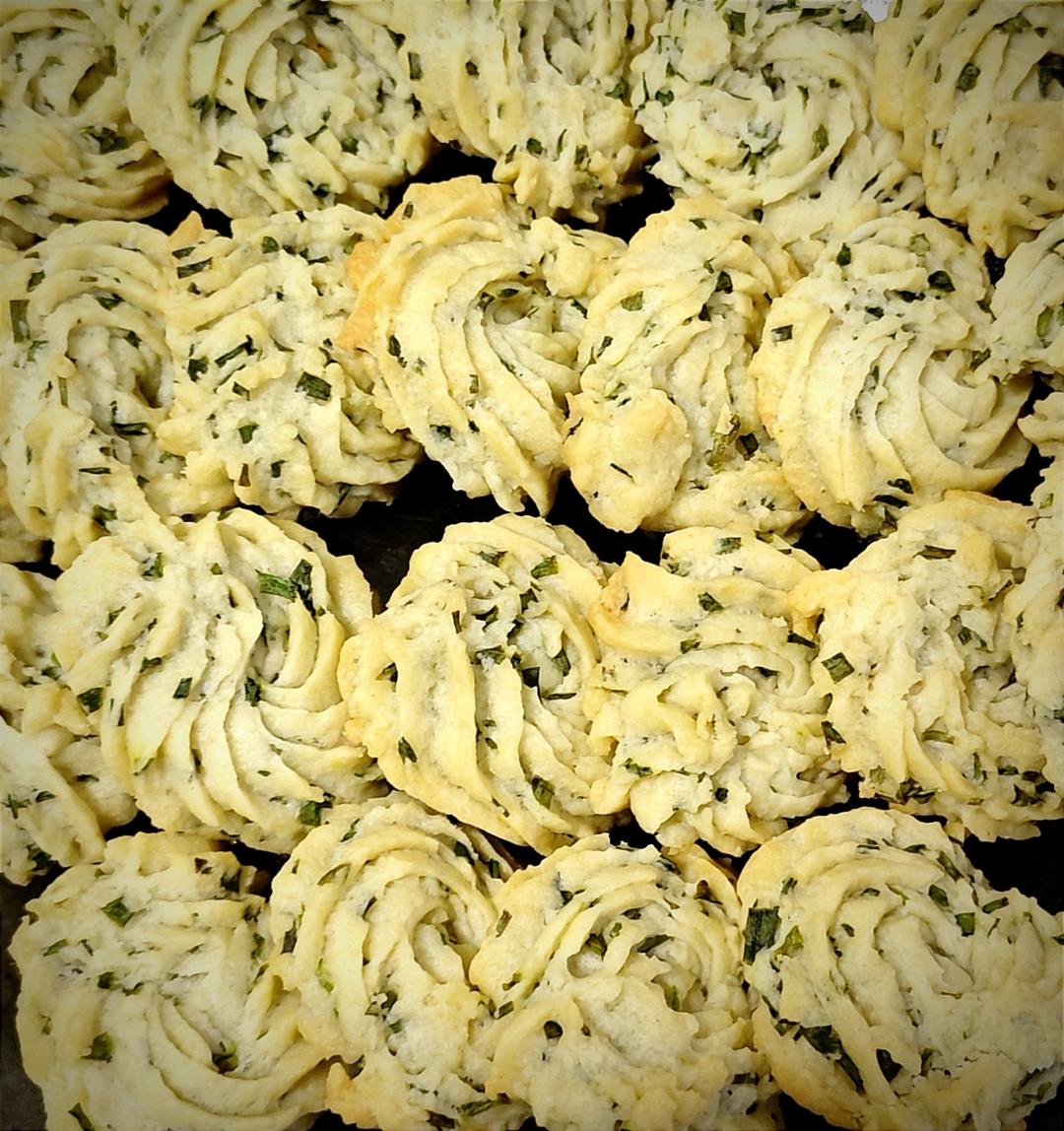 葱香曲奇——酥脆的咸味饼干