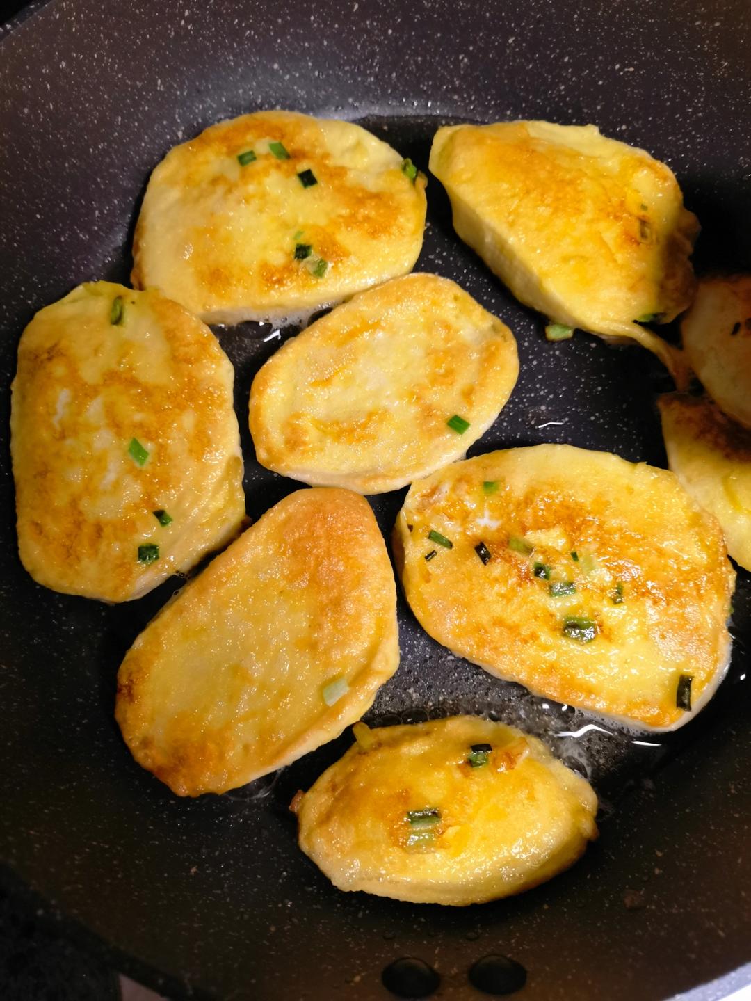 鸡蛋煎馒头片