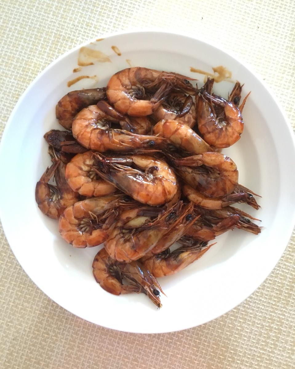 十分钟做好吃的红烧大虾