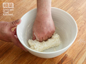 豆沙寿桃包的做法 步骤3