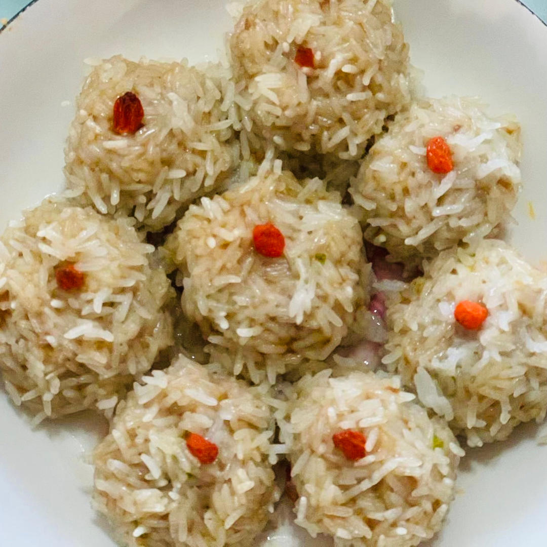 珍珠丸子（年夜饭.宴客菜）