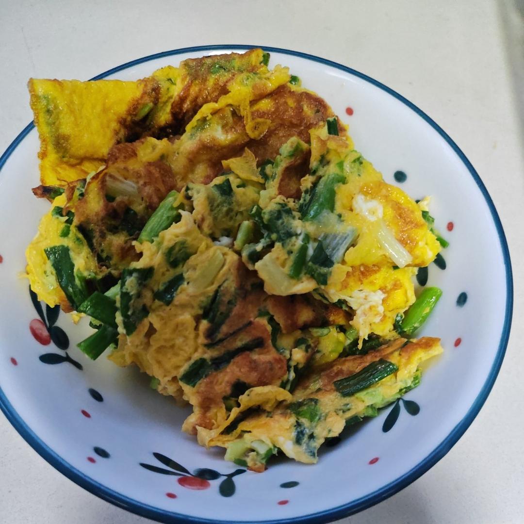 〈小葱炒鸡蛋〉，速成菜，欣小厨 😉