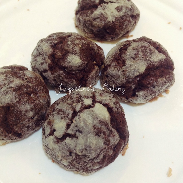 巧克力裂纹曲奇