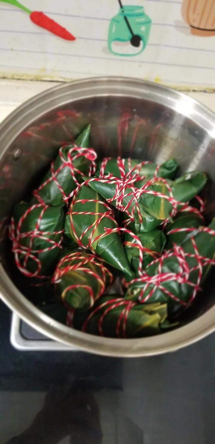 妈咪的♥️私房秘制咸蛋黄肉粽