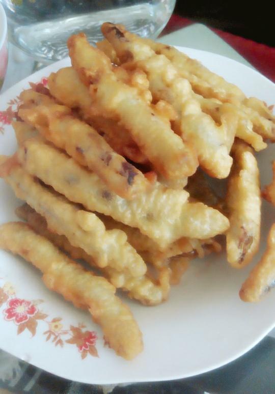 油炸芸豆的做法