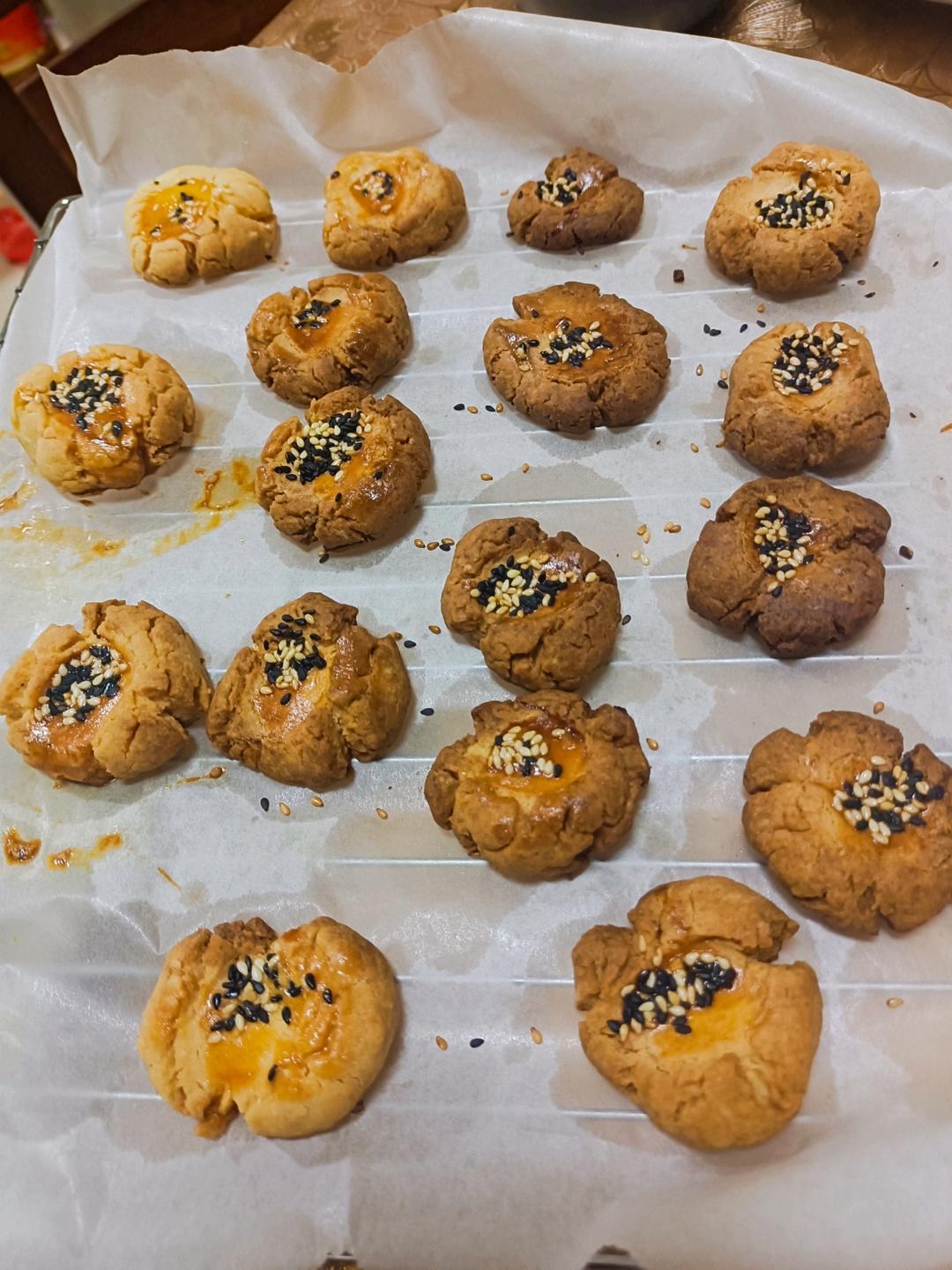 酥到掉渣‼️桃酥～玉米油版！超简单✌️