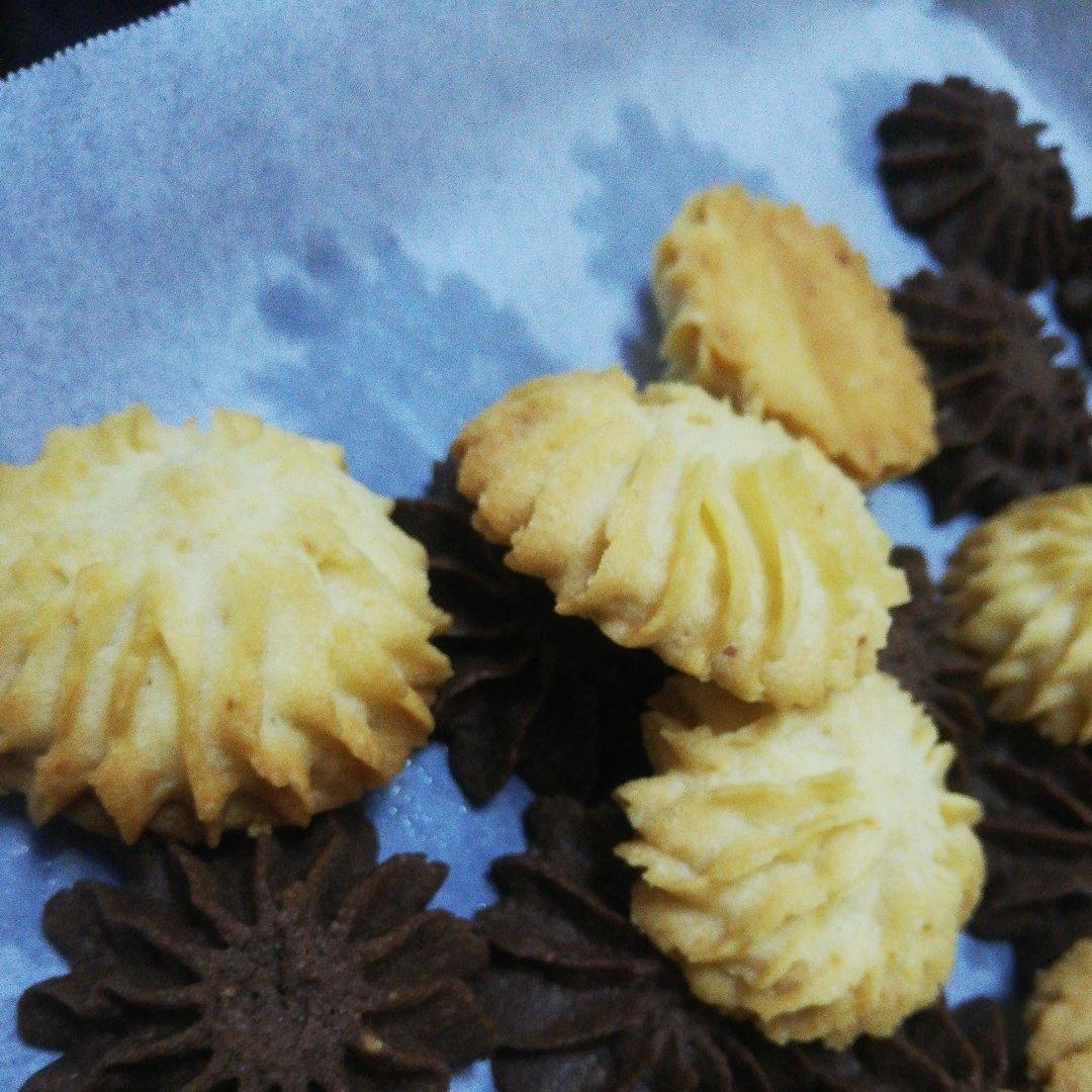 香酥掉渣的黄油曲奇饼干