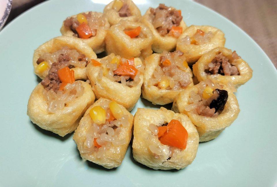 客家糯米酿豆腐