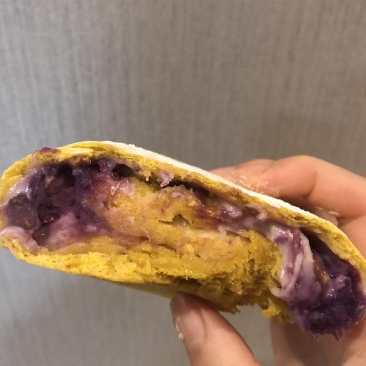 夹心南瓜麻薯欧包（电饭锅版无烤箱版）