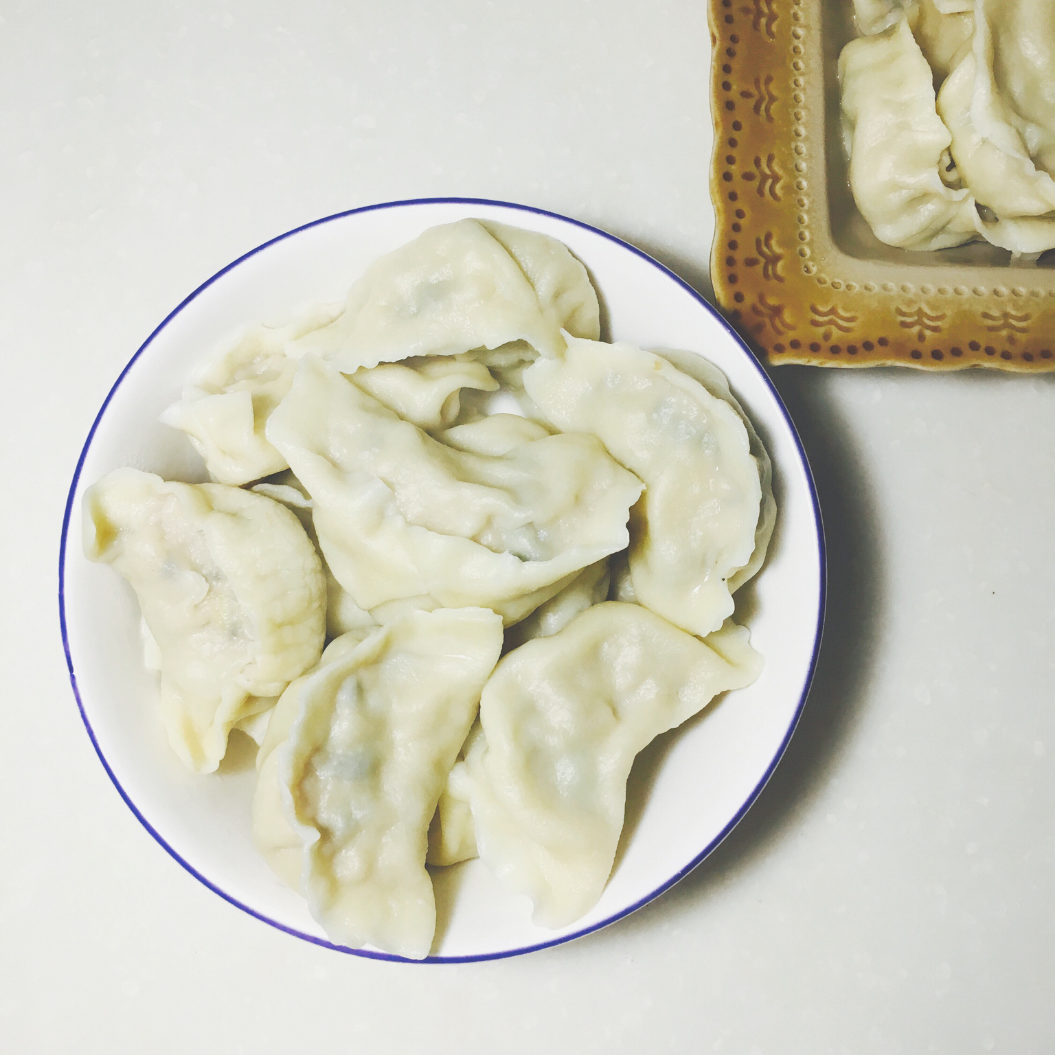 杏鲍菇大肉饺子