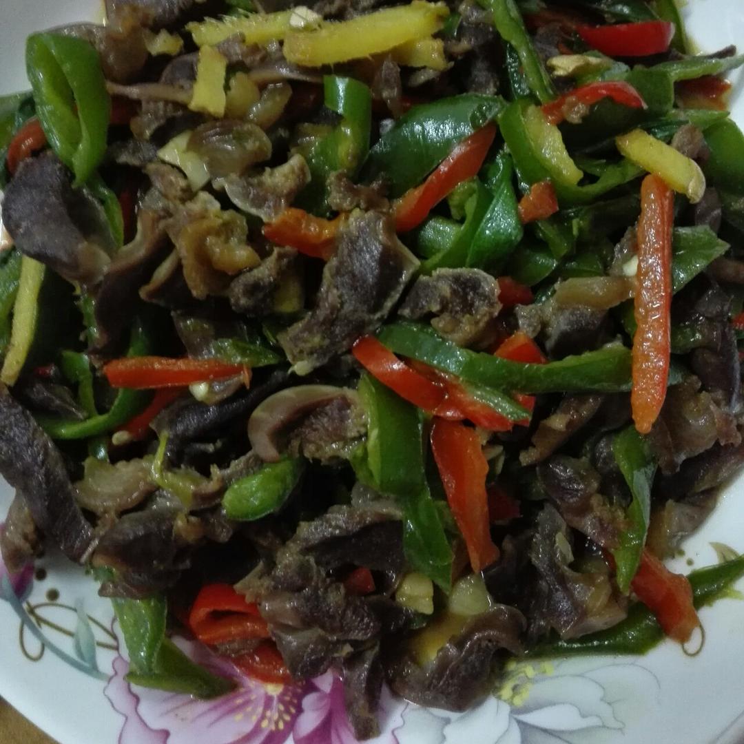 小炒鸭肾