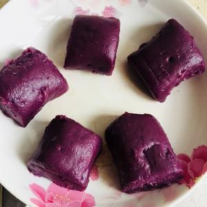 紫薯糯米糍和煎饼的做法 步骤6