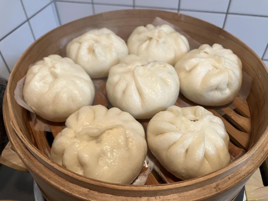 节省一半时间的大包子（另付翠绿菜包子，肉包子，腹黑包子食谱）