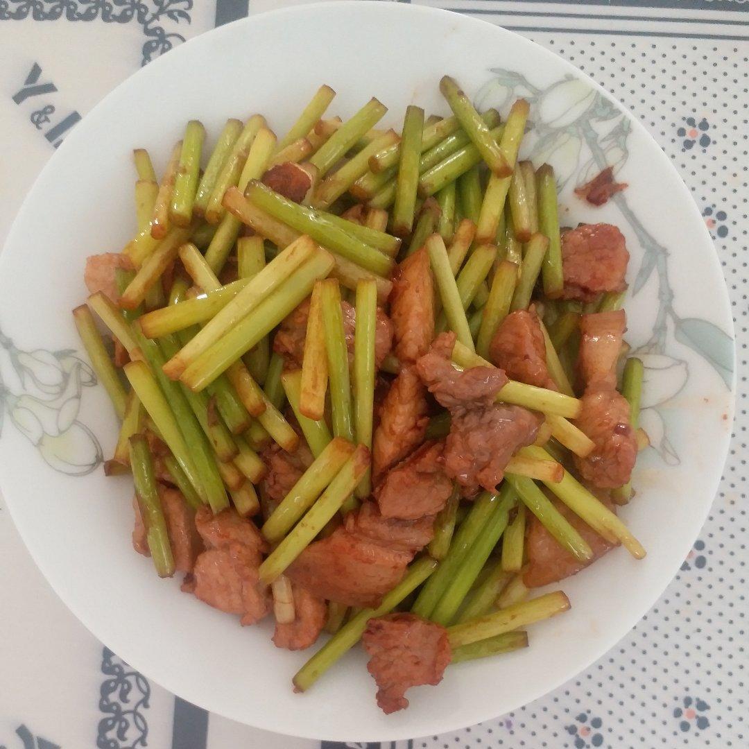 蒜薹炒肉