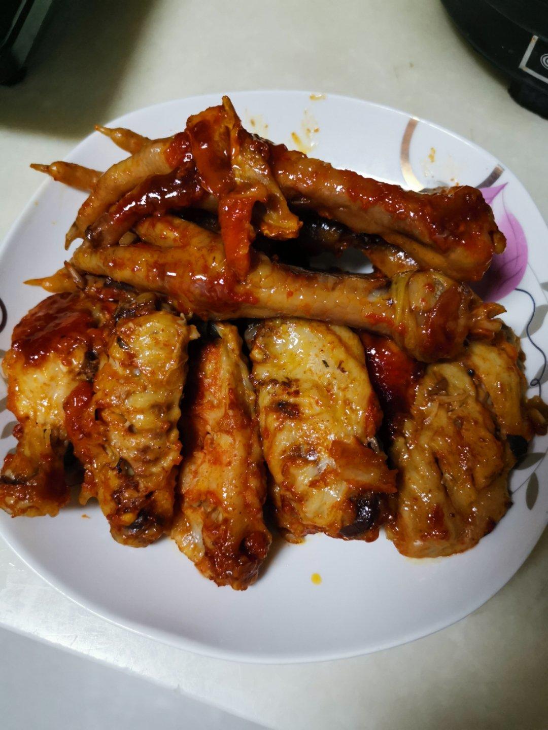 电饭锅奥尔良鸡翅