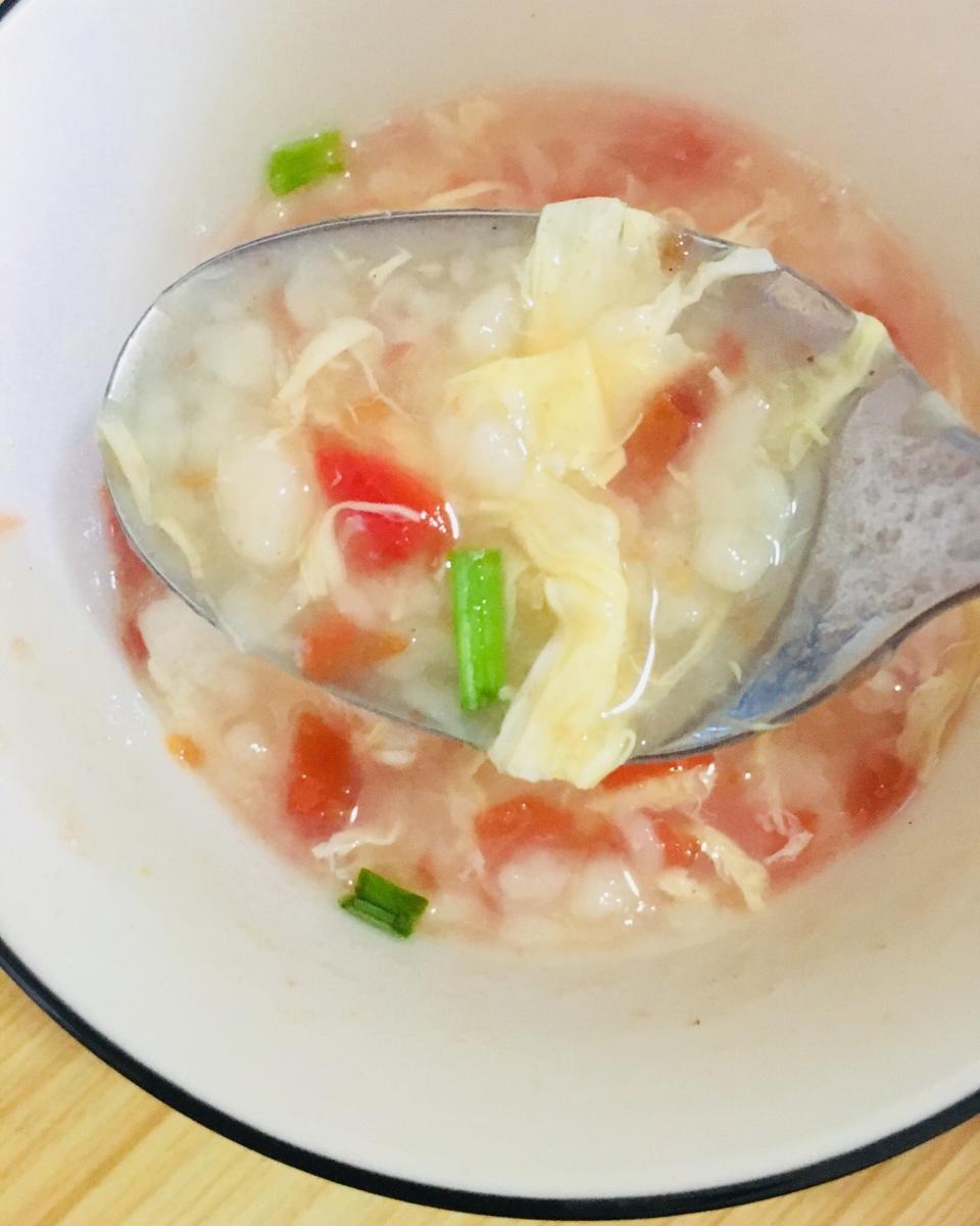 简单早餐-疙瘩汤