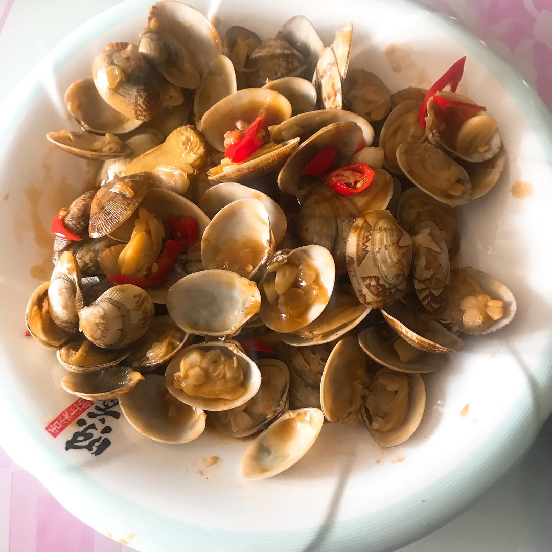 5分钟快手菜❗️秒杀路边摊爆炒花甲～好吃到爆