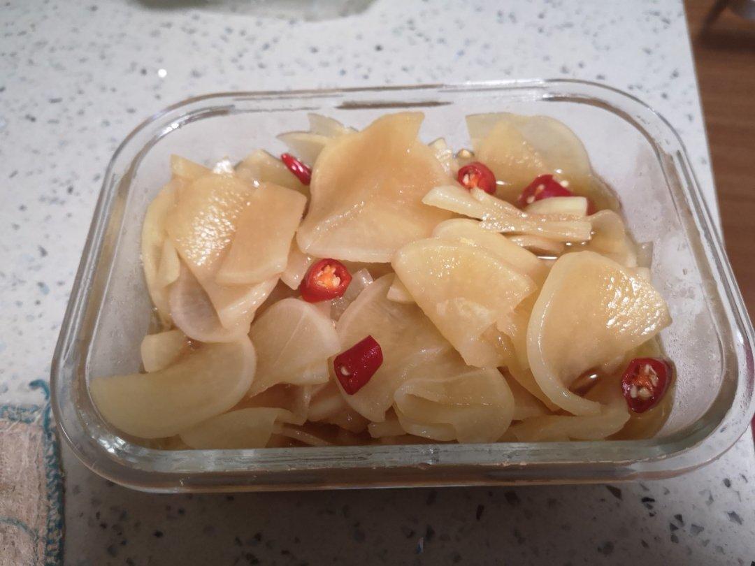 糖醋白萝卜片