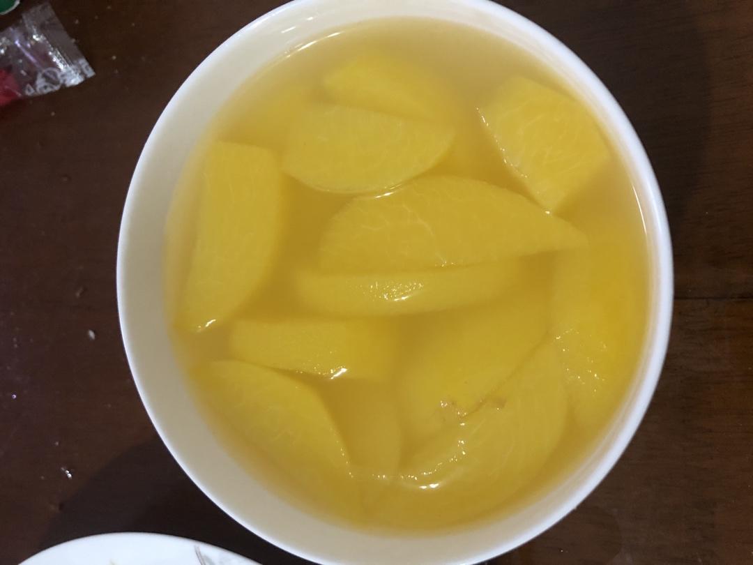 黄桃罐头