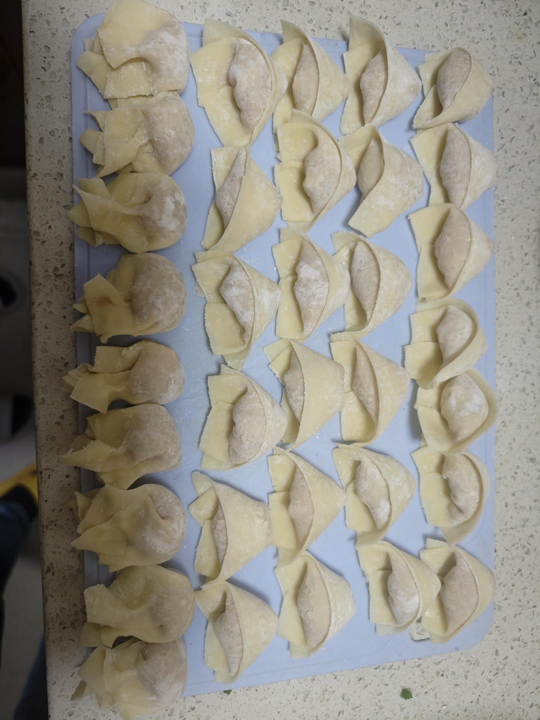 肉不柴的馄饨馅