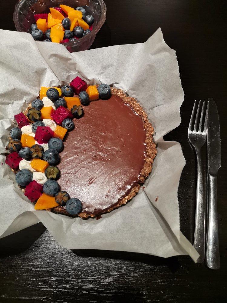 法式甜品|燕麦巧克力挞🍫高颜值零难度