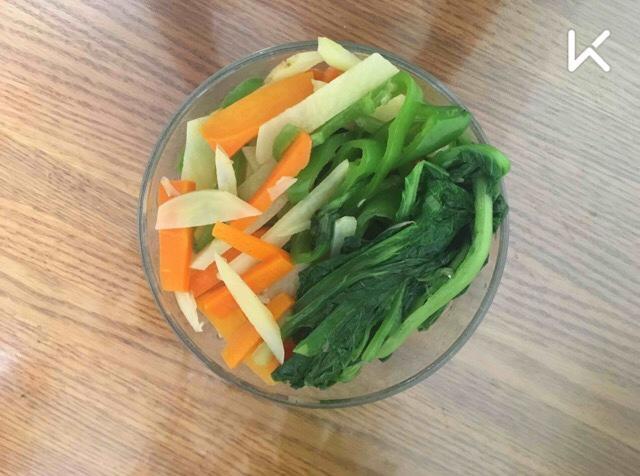 土豆胡萝卜青菜的做法
