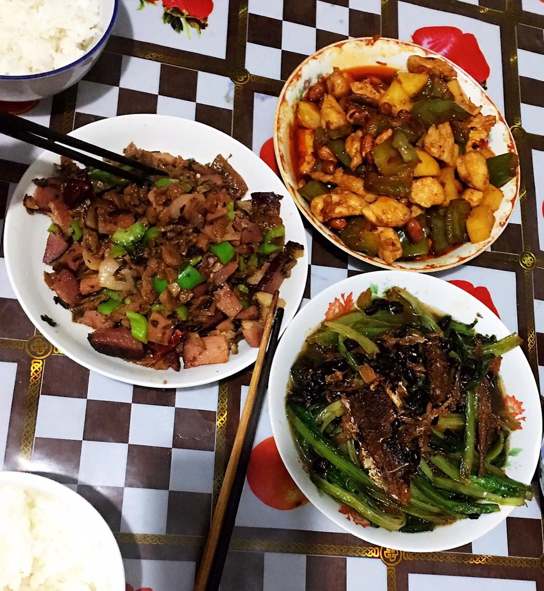 豆豉鲮鱼油麦菜