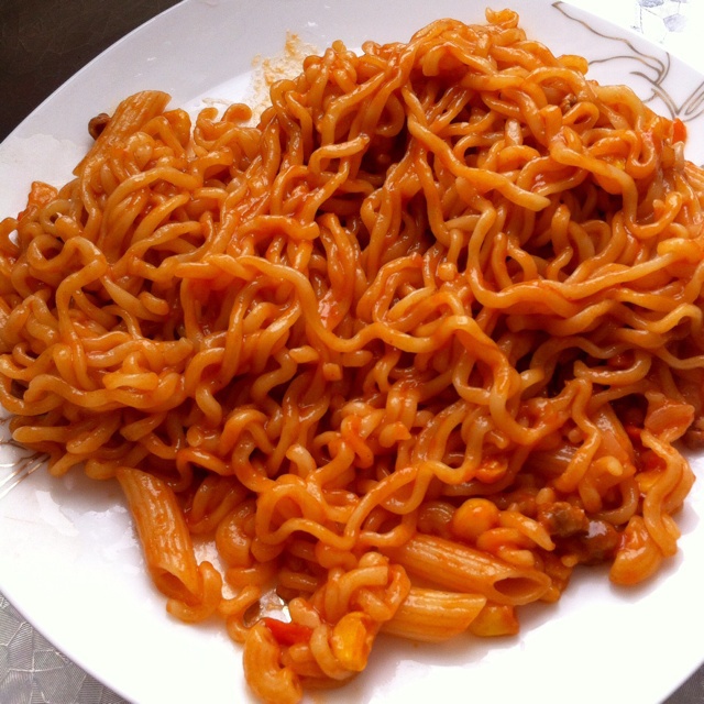 番茄肉酱意大利面