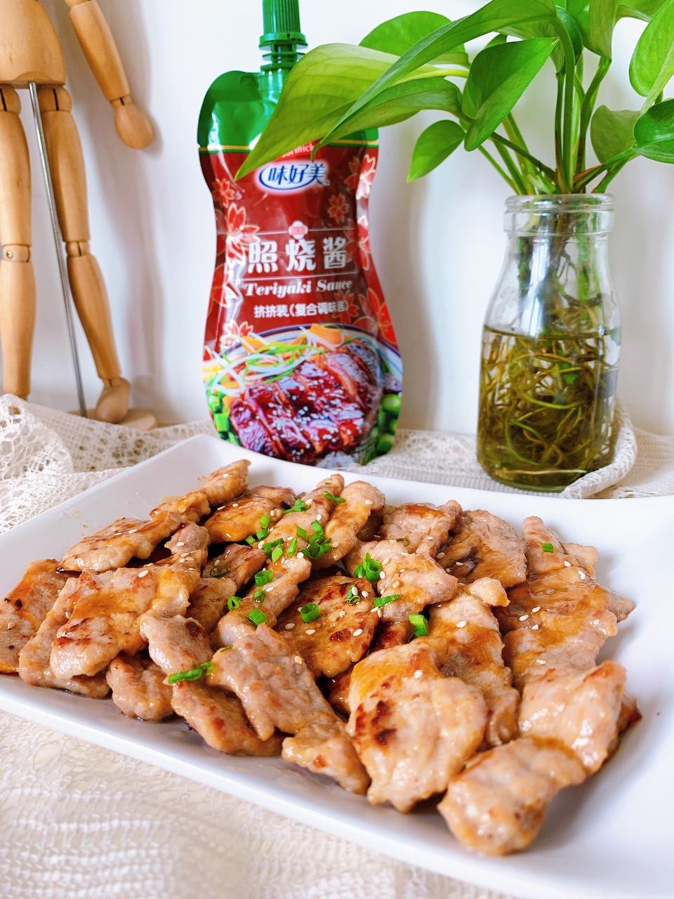 无难度好吃到爆的照烧猪排肉的做法