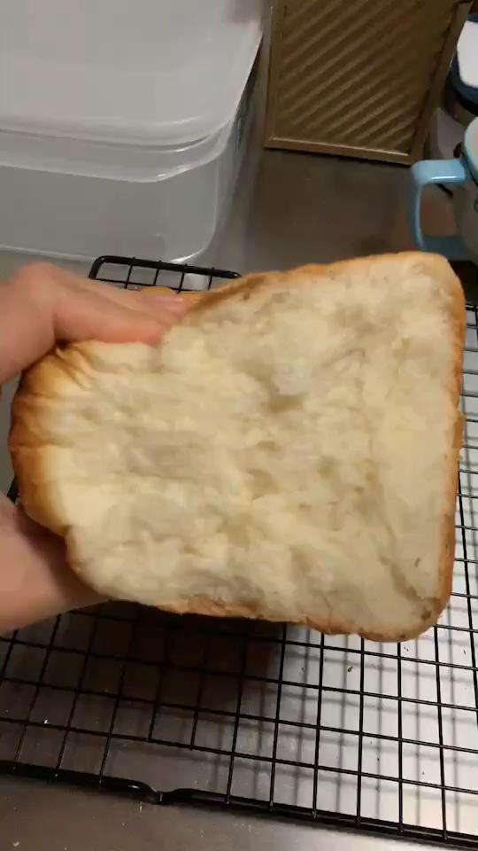 🍞低热量，超级柔软，蓬松，清甜三明治白吐司