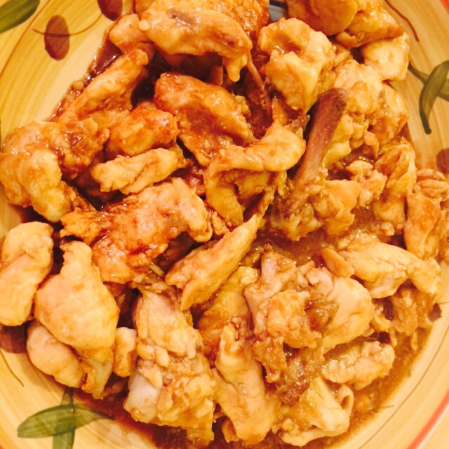 鸡胸肉生姜烧