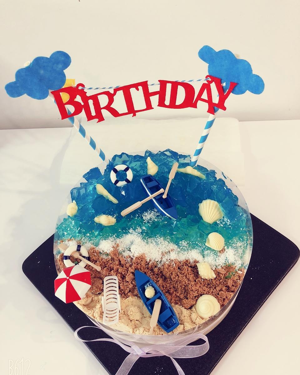 海洋酸奶慕斯蛋糕