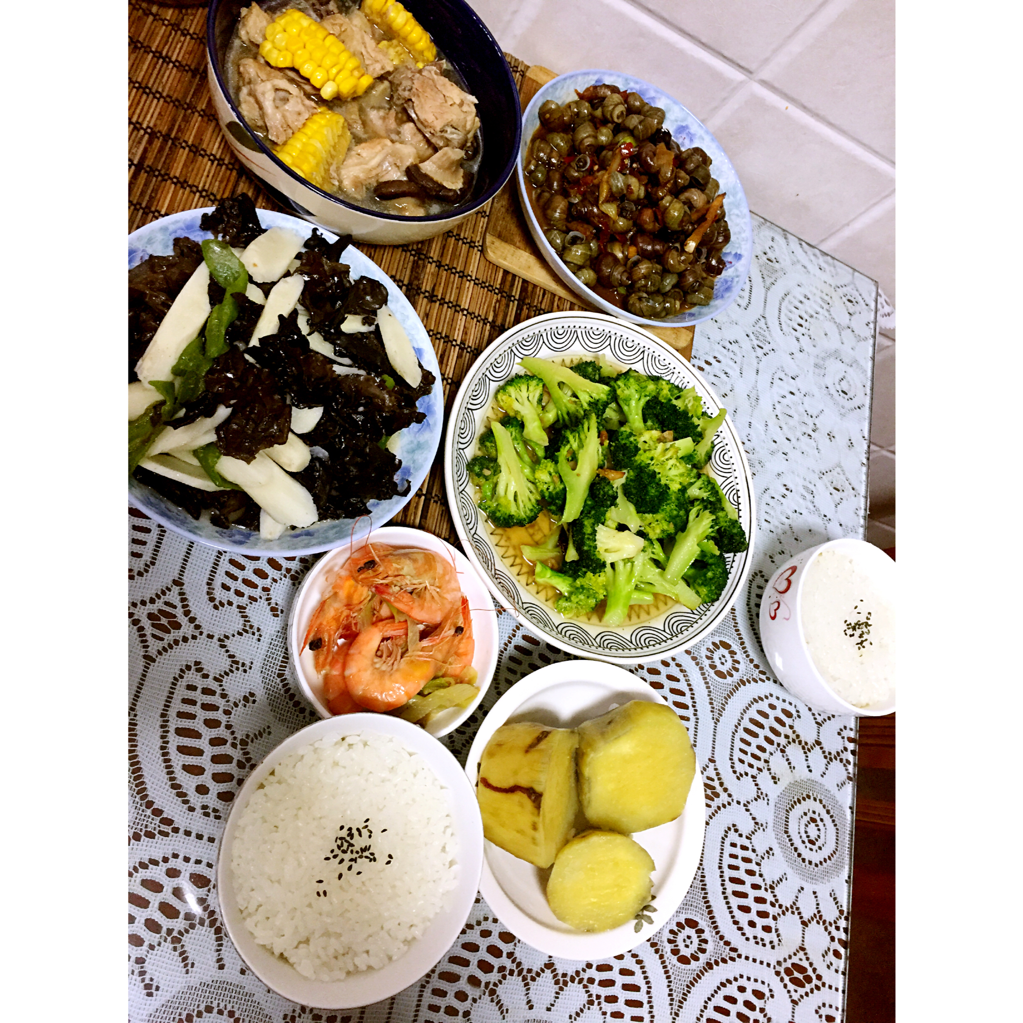 晚饭