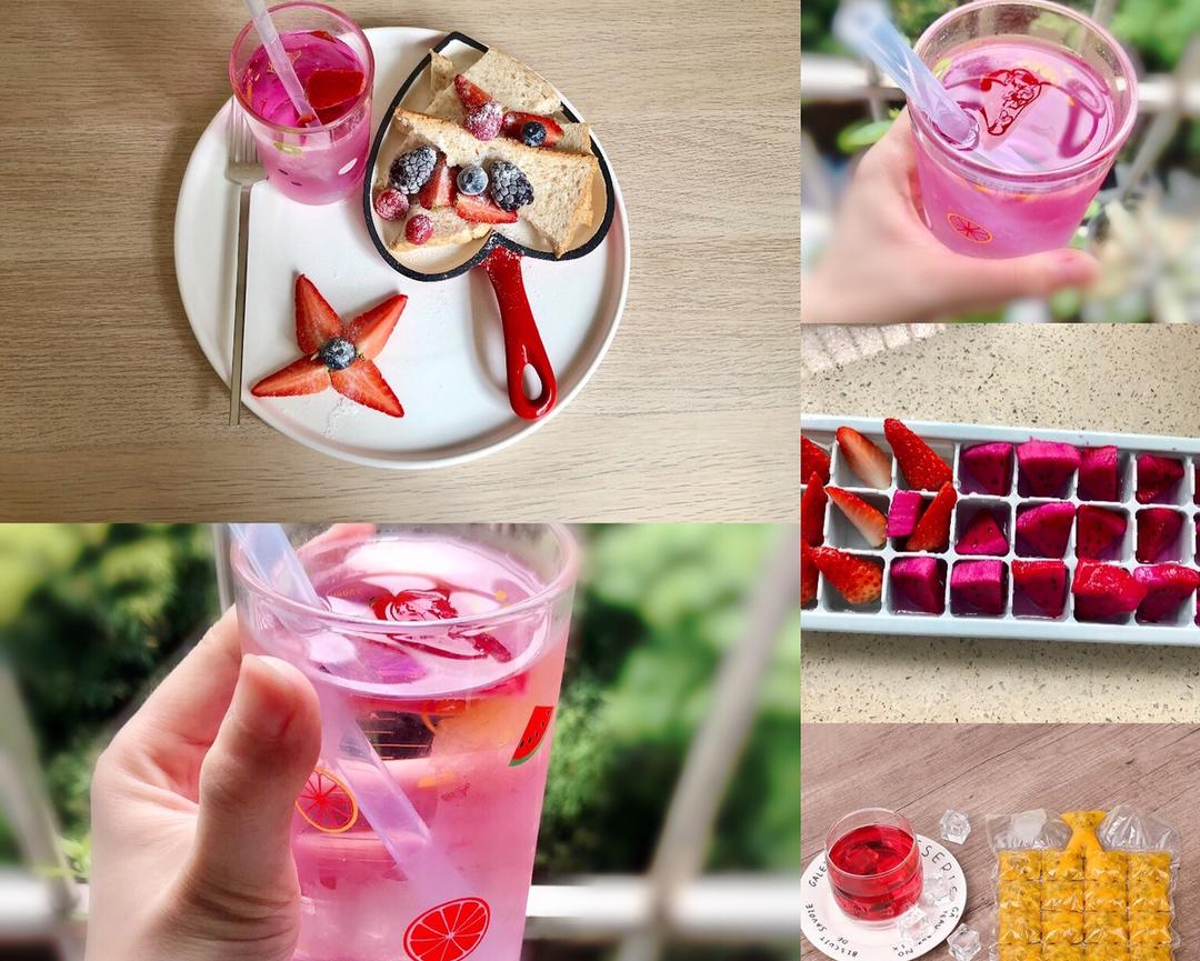 夏日必备的各种水果冰格的做法