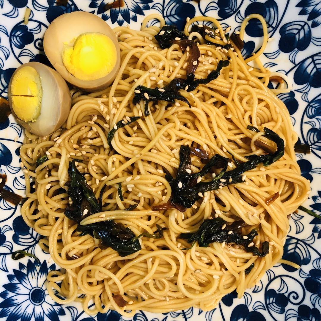 10分钟搞定的一碗葱油拌面