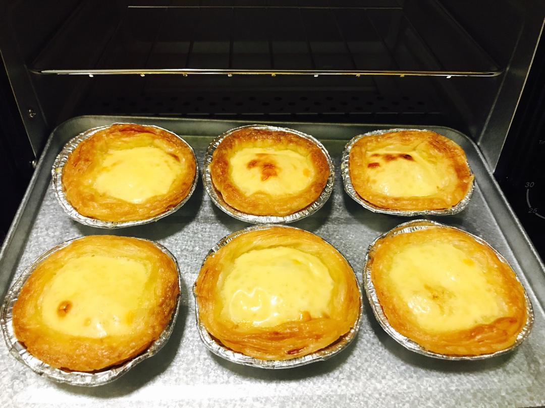 超简做法超简原料`奶香蛋挞