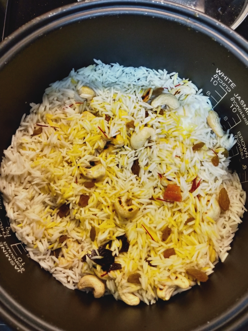 印度鸡肉饭(chicken briyani）的做法 步骤15