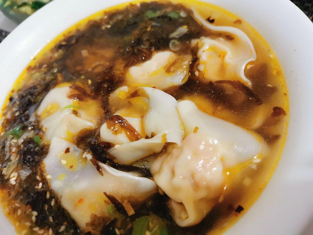 🔥好吃到汤汁都不剩❗️酸汤馄饨❗️