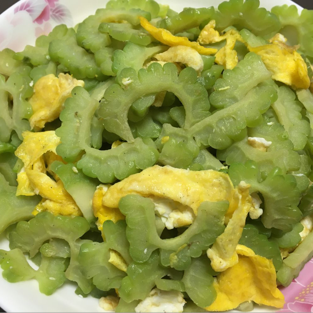 苦瓜炒蛋