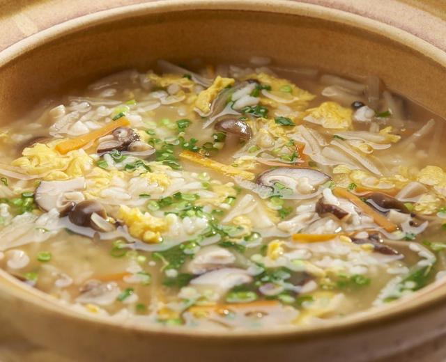 鲜菇汤饭【日本料理】的做法
