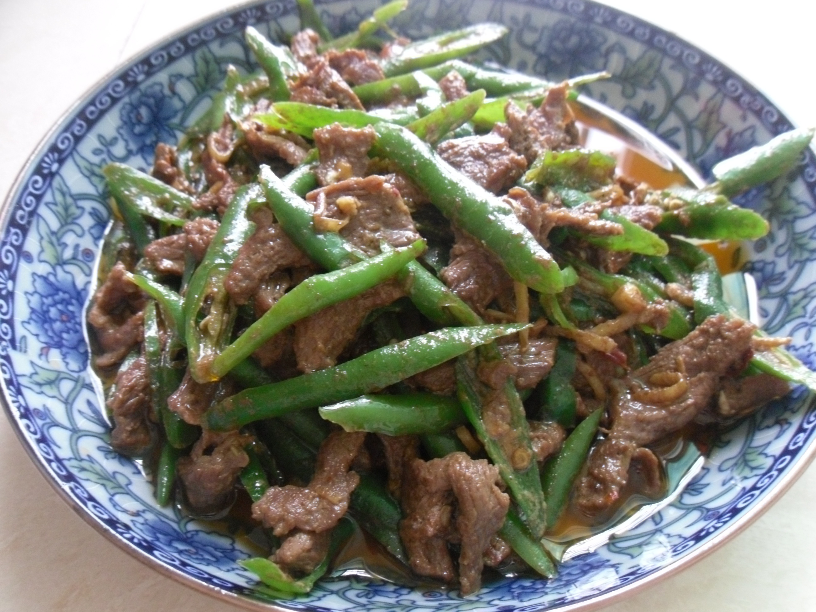 川味仔姜红辣椒炒牛肉