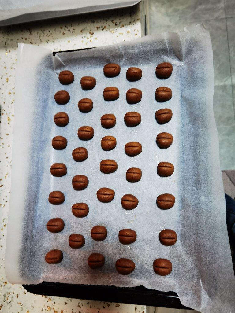 咖啡豆豆饼干