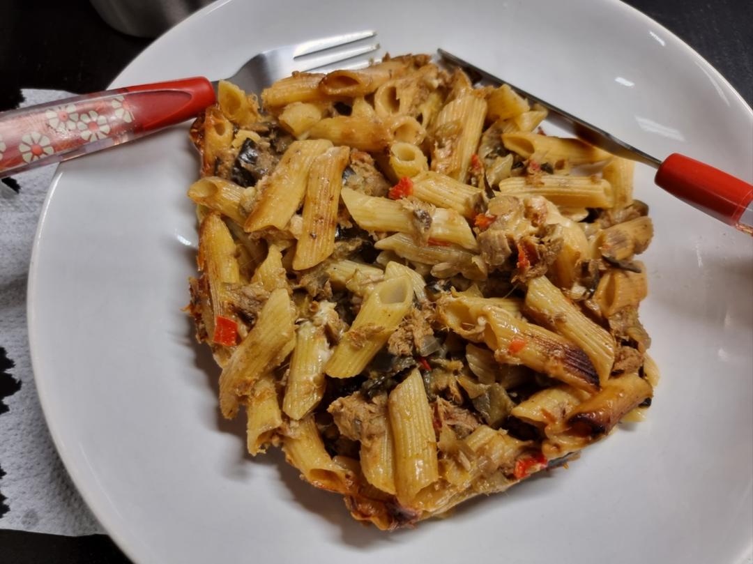 意式西西里通心粉(Sicilian Penne)，少油版