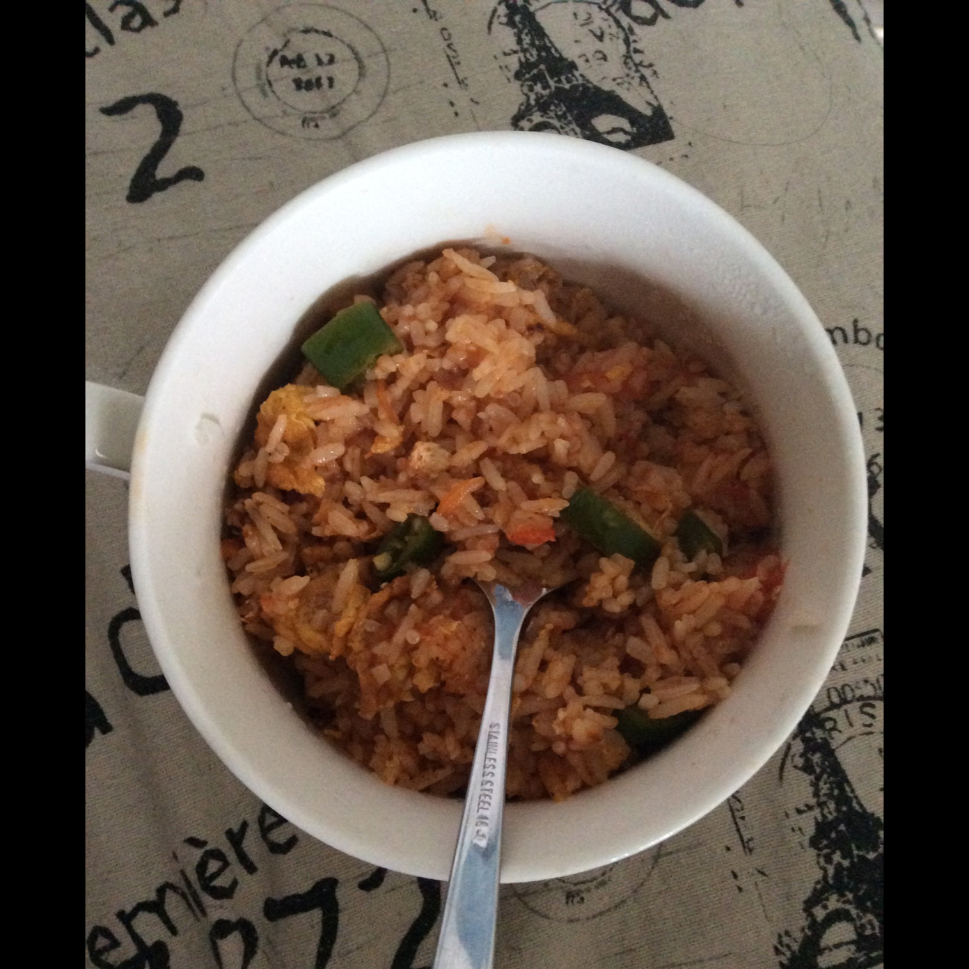 西红柿蛋炒饭