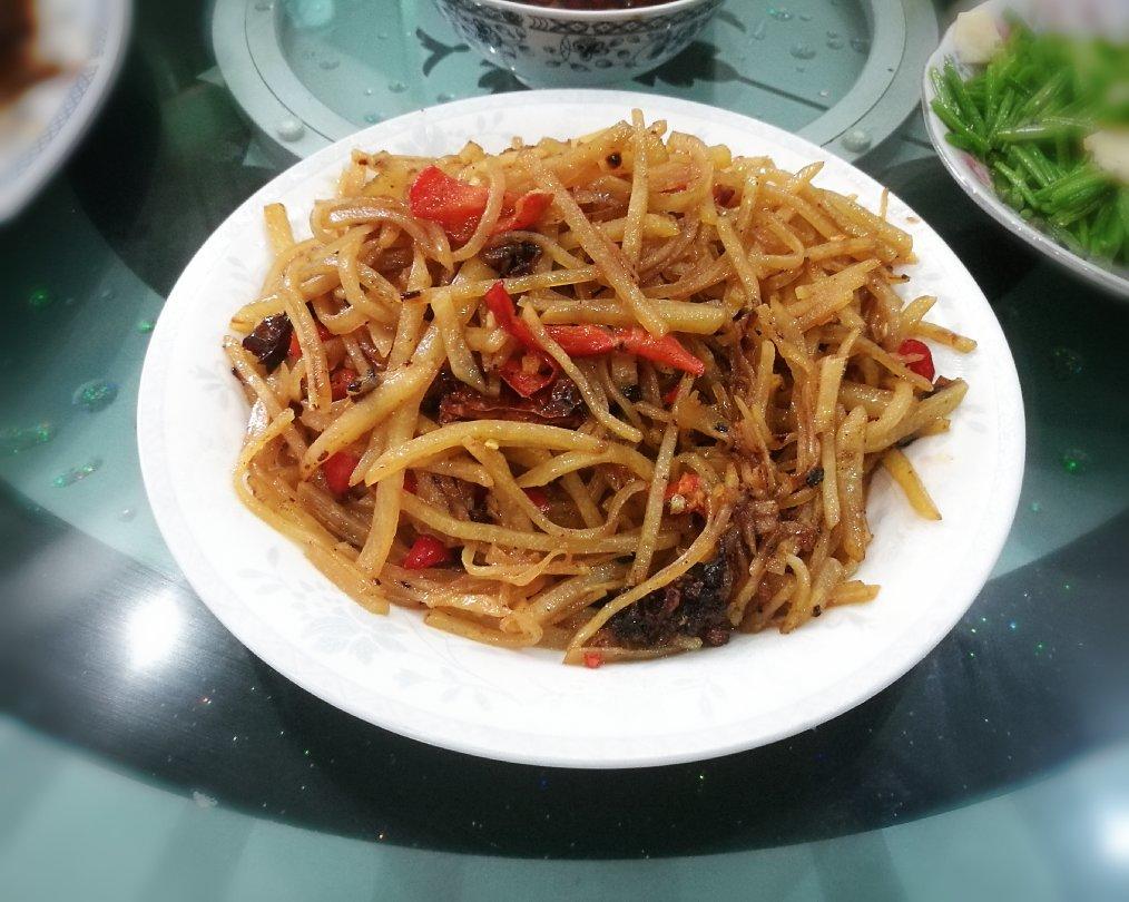脆炒土豆丝