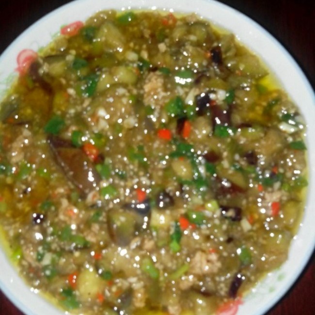蒜香茄末