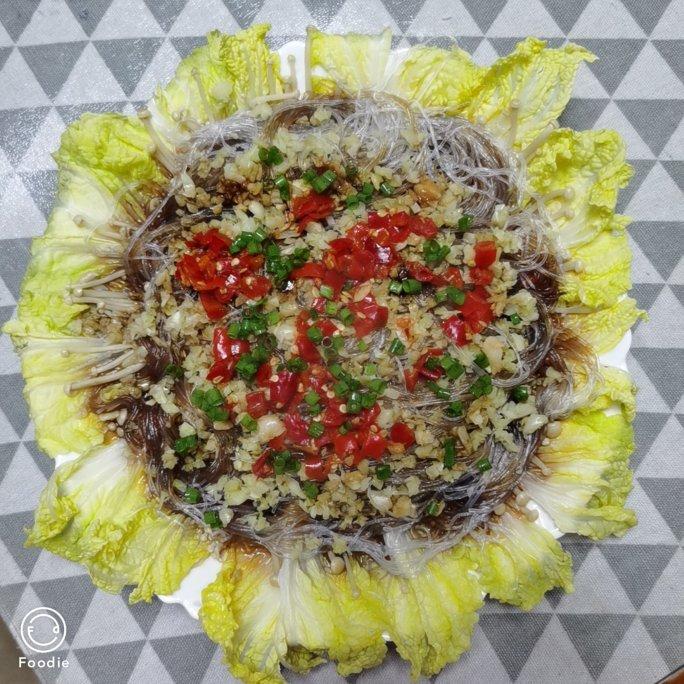 蒜蓉粉丝蒸娃娃菜